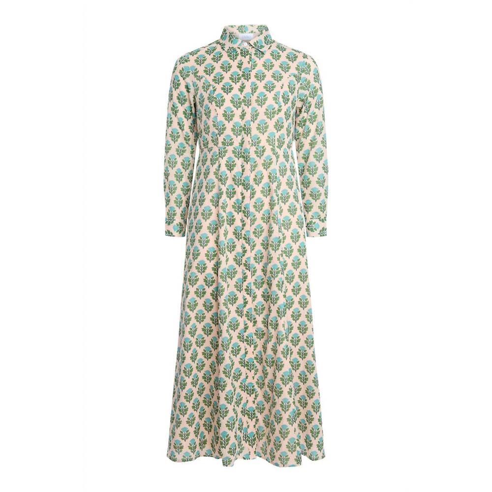 NEW LIVRO women's classic shirt dress in salt blush